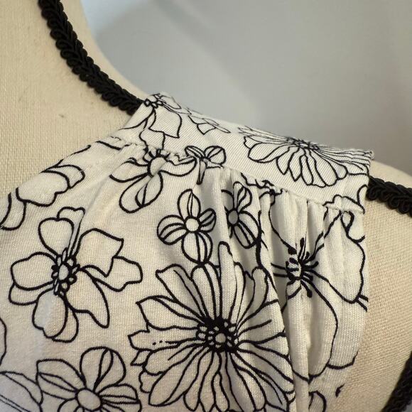 J. Jill Women’s Floral Sleeveless Top Size S - Picture 4 of 5
